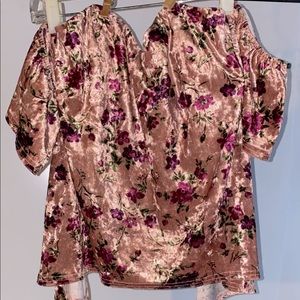 Floral Off The Shoulder Shirt